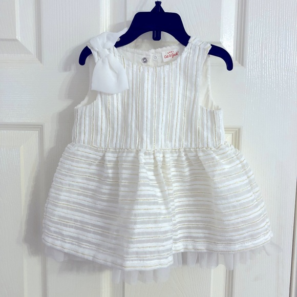 Cat & Jack Other - 0-3m beautiful white baby girl dress
